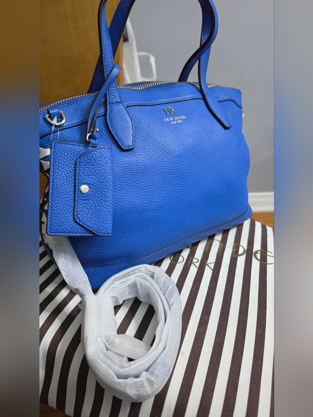 Henri Bendell Pebbled Leather Tote